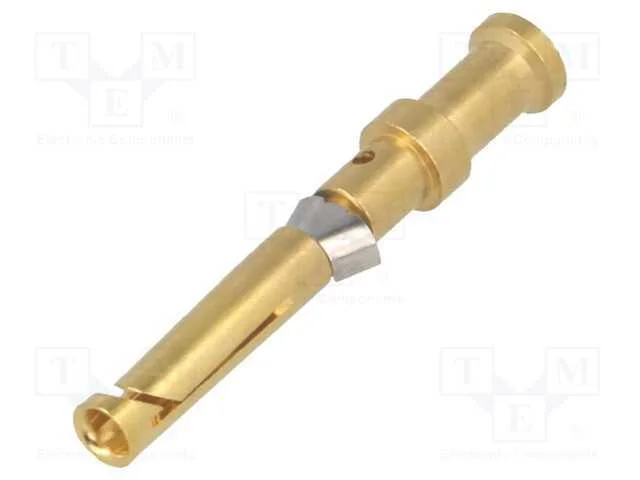 Contacto, f&ecirc;mea, liga em cobre, niquelado,dourado.