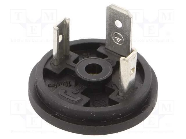 Conector: de V&aacute;lvulas, Tomada, Formato A, 18mm, Macho, Pin: 3, 16a