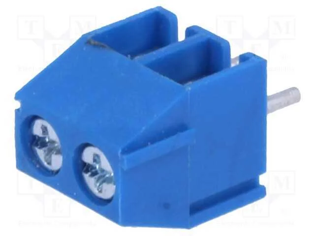 Pcb Bloco Terminal, Angulares 90, 3,5mm, Faixas: 2, para Pcb