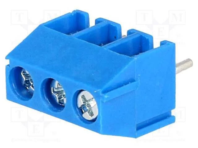 Pcb Bloco Terminal, Angulares 90, 3,5mm, Faixas: 3, para Pcb