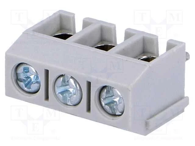 Pcb Bloco Terminal, Angulares 90, 5mm, Faixas: 3, para Pcb, 16a