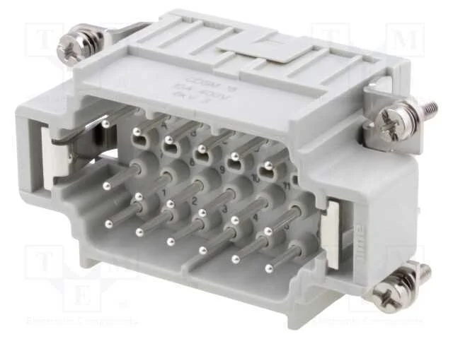 Conector: Hdc, Macho, Cds, Pin: 18, 18+Pe, Tamanho 57.27, 10a, 400v