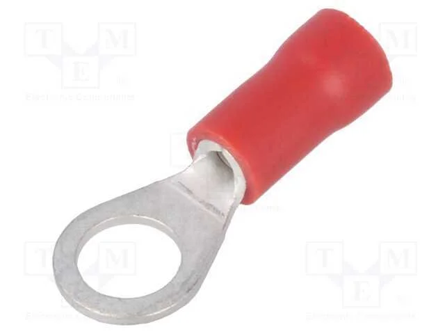 Terminal: de Olhal, M5, : 5,3mm, 0,5&divide;1mm2, Cerrar, com Cabo, Cobre