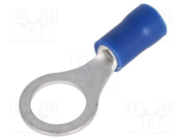Terminal: de Olhal, M8, : 8,4mm, 1,5&divide;2,5mm2, Cerrar, com Cabo, Azul