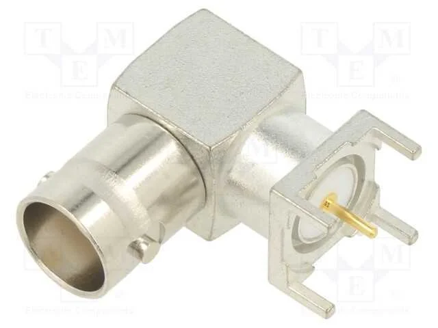 Bnc Jack R/A Pcb Receptacle 50 Ohm