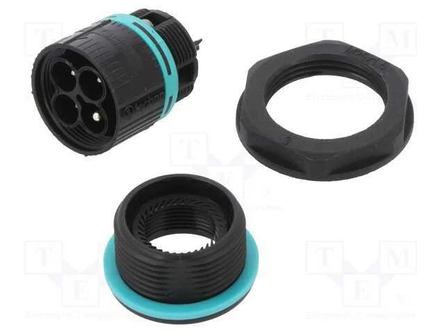 Conector: de Alimenta&ccedil;&atilde;o, Terminal Parafusado, Macho, Th387, 450v