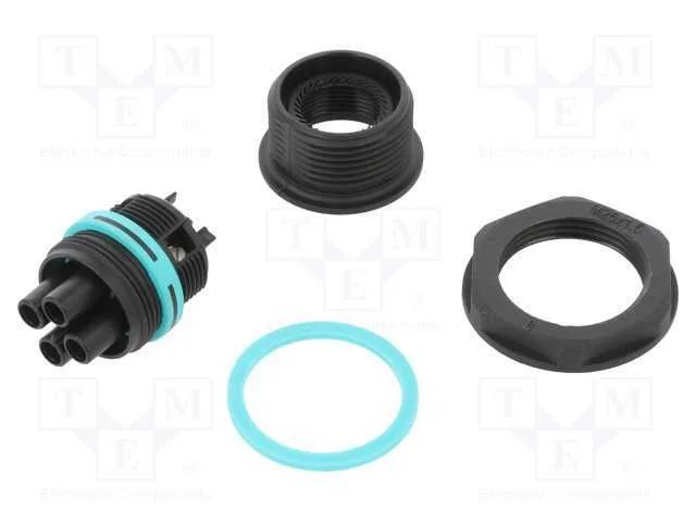 Conector: de Alimenta&ccedil;&atilde;o, Terminal Parafusado, F&ecirc;mea, Th387, 450v