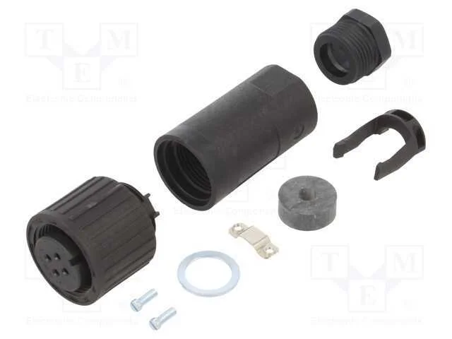 Conector: redondos, ficha, CM, IP67, PIN: 4, Cobe.