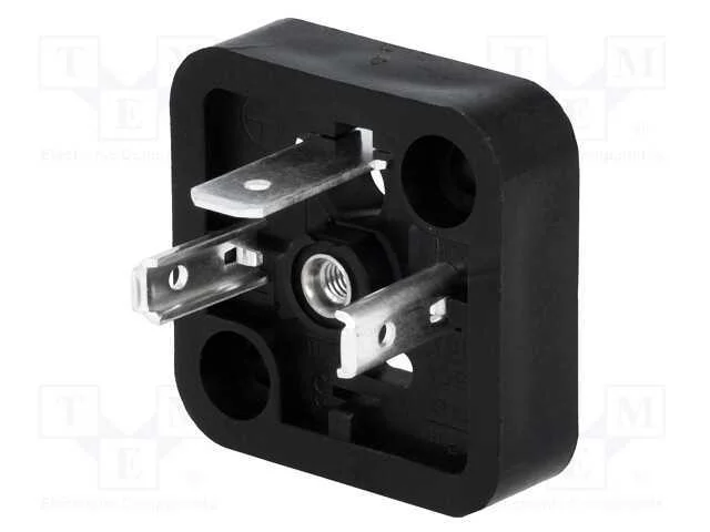Conector: de V&aacute;lvulas, Tomada, Formato A, 18mm, Macho, Pin: 3, 1mm2
