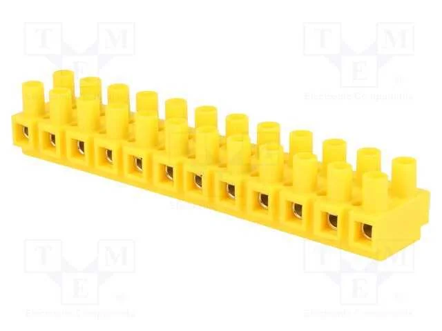 Bloco Terminal, Terminal Parafusado, 0,75&divide;4mm2, 690v, 32a, H: 20mm