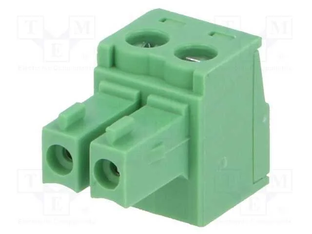 Bloco Terminal Separ&aacute;vel, 3,81mm, Faixas: 2, Simples, Ficha, F&ecirc;mea