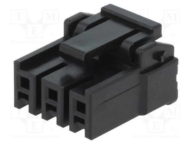 Ficha, Fio-Placa, F&ecirc;mea, Df63, 3,96mm, Pin: 3, Sem Contactos