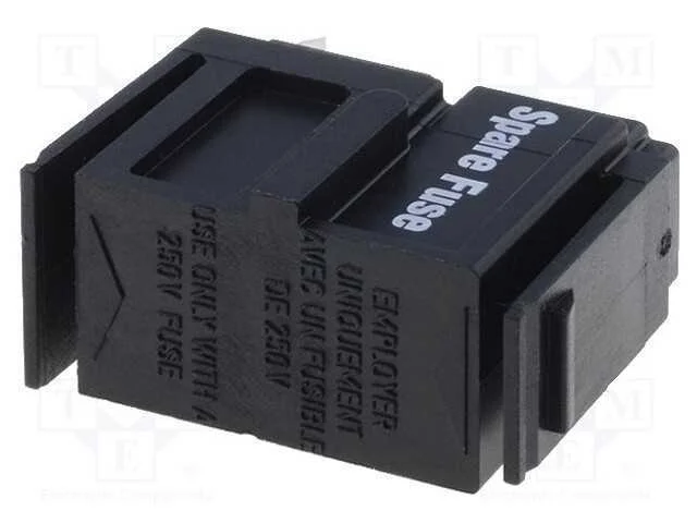 Caixa de fus&iacute;vel, IEC 60320, Fingergrip, Fusedraw.