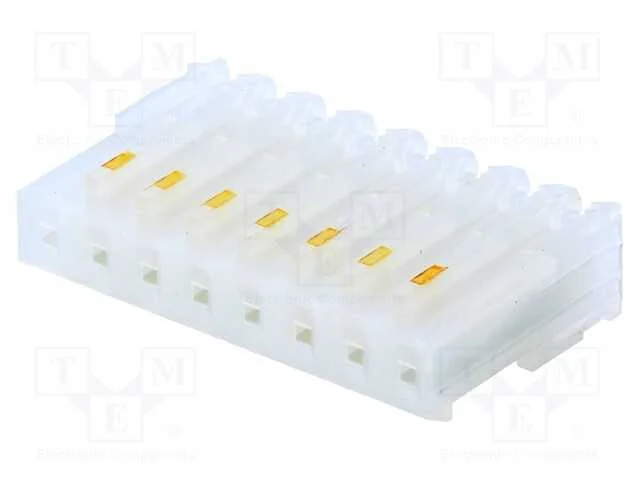 Ficha, fio-placa, f&ecirc;mea, PIN: 8, 3,96mm, IDC, com.