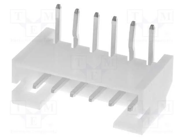 Tomada, Fio-Placa, Macho, Ph, 2mm, Pin: 6, Tht, 100v, 2a, -25&divide;85c