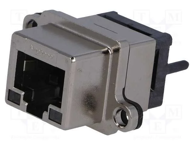 Tomada, Rj45, Ul94v-0, Ip67, para Painel, Tht, Simples