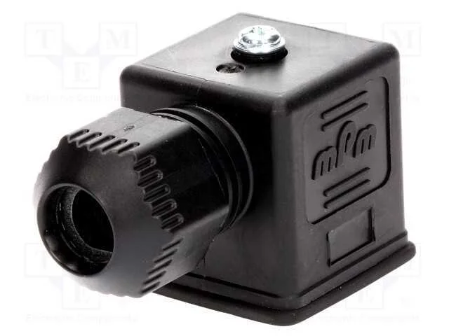 Conector: de V&aacute;lvulas, Ficha, Formato A, 18mm, F&ecirc;mea, Pin: 3, 1,5mm2