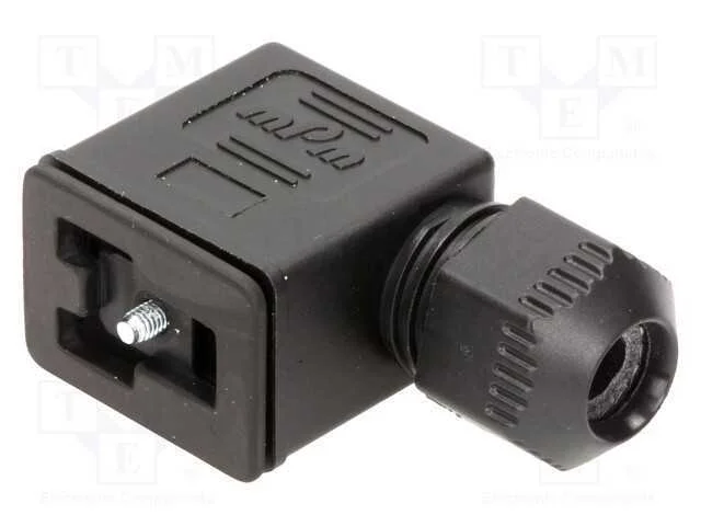 Conector: de v&aacute;lvulas, ficha, formato B, 11mm, f&ecirc;.