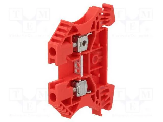 Conector: de carril, 4mm2, faixas: 1, bra&ccedil;adeiras.