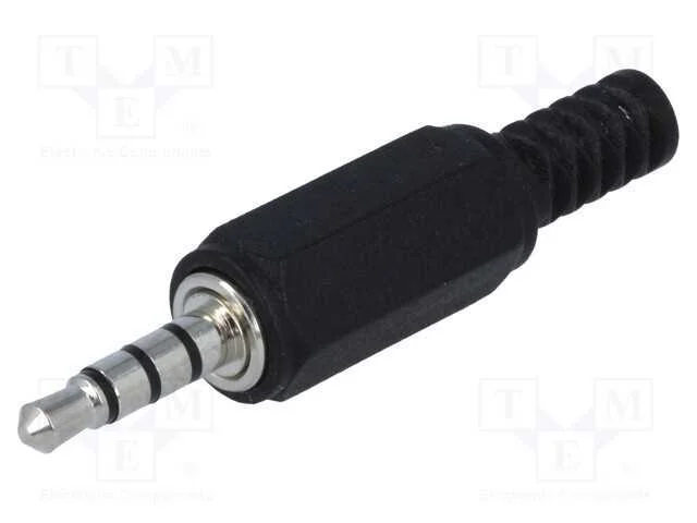 Ficha, Jack 2,5mm, macho, stereo especial,com o a.