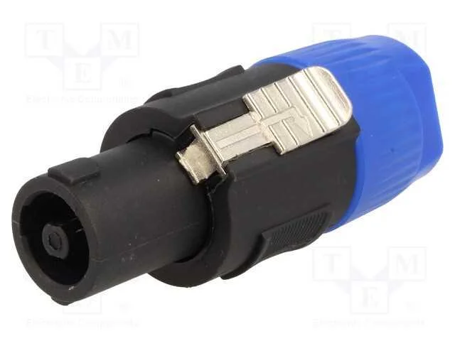 Ficha, para Colunas, F&ecirc;mea, Pin: 4, com Cabo, Cliffcon S