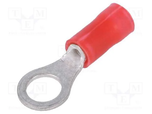 Terminal: de Olhal, M5, : 5,2mm, 0,3&divide;1,42mm2, Cerrar, com Cabo