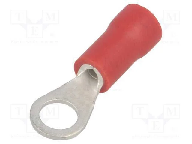 Terminal: de Olhal, M4, : 4,3mm, 0,5&divide;1mm2, Cerrar, com Cabo, Cobre