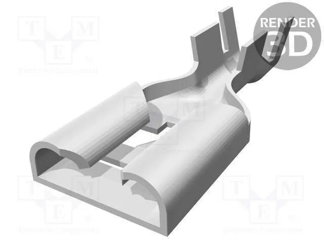Conetor: Plano, 9,5mm, 1,2mm, Macho, 3&divide;6mm2, Cerrar, com Cabo