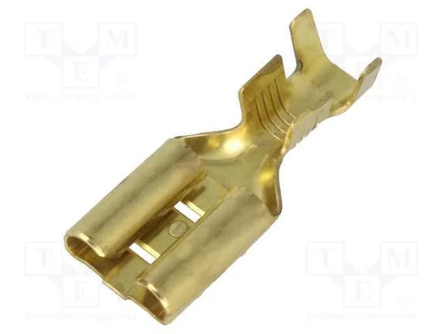 Conetor: Plano, 9,5mm, 1,2mm, Macho, 3&divide;6mm2, Cerrar, com Cabo