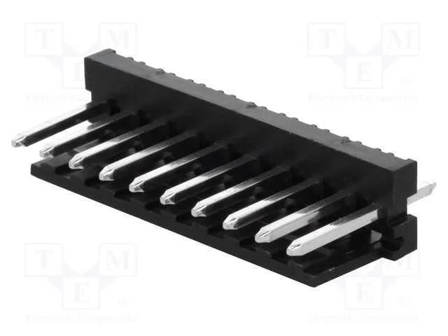 Tomada, Fio-Placa, Macho, Pin: 10, 3,96mm, Tht, Mas-Con, Estanhado