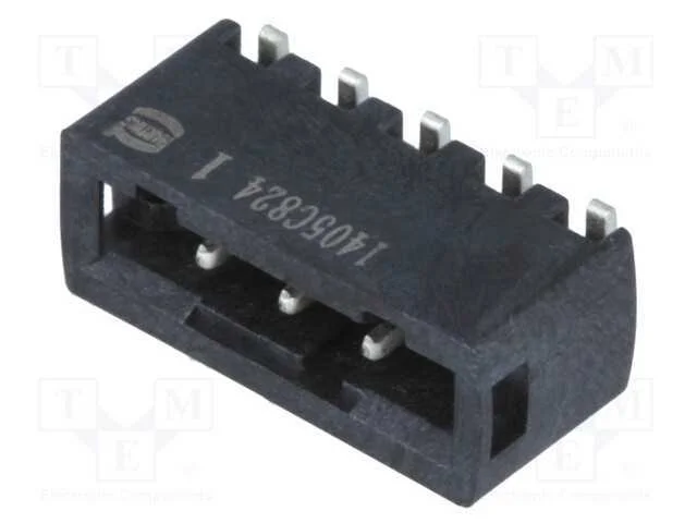 Conector: fio-placa, f&ecirc;mea, PIN: 3, 2,54mm, har-f.