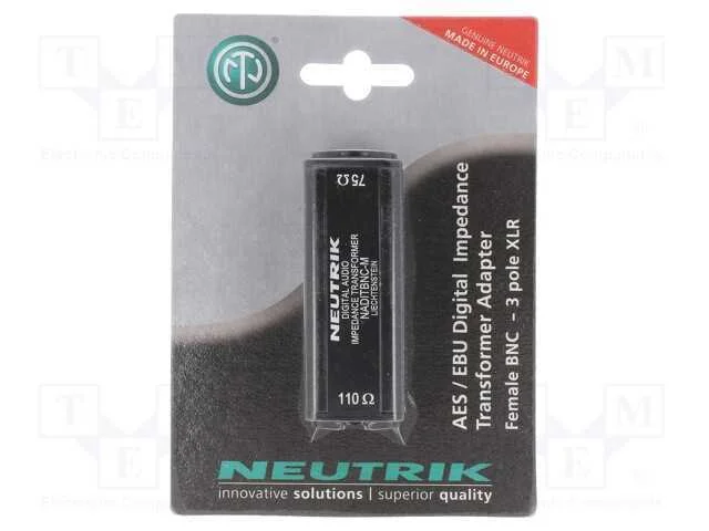 Aes/Ebu Coupler Male Xlr/Bnc