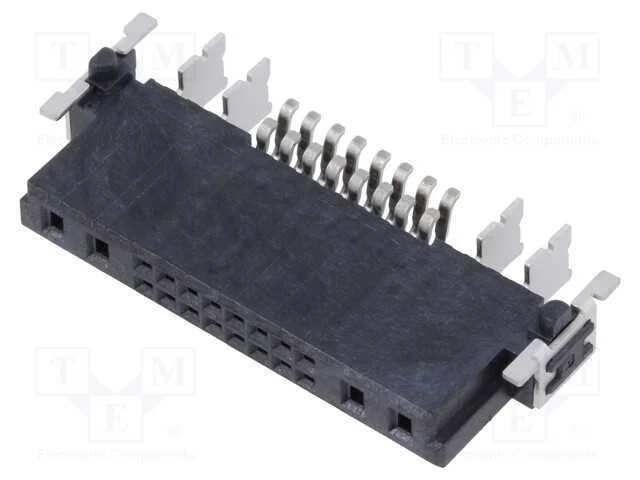 Conector: placa-placa, macho, PIN: 2, 2,54mm, har.