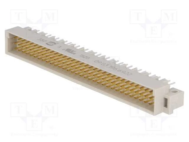 Tomada, Din 41612, Tipo C, Macho, Pin: 96, A+B+C, Tht, Simples, 2a