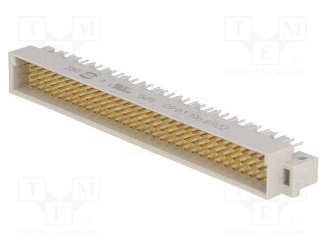 Tomada, Din 41612, Tipo C, Macho, Pin: 96, A+B+C, Tht, Simples, 2a