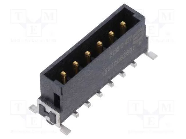 Conector: placa-placa, macho, PIN: 6, 2,54mm, har.