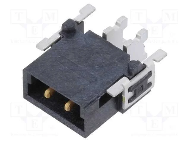 Conector: placa-placa, macho, PIN: 2, 2,54mm, har.