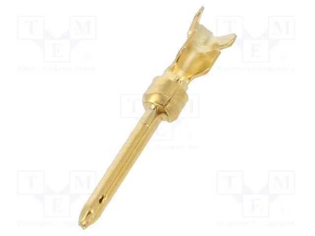Contacto, Macho, Lat&atilde;o, Dourado, 0,2&divide;0,6mm2, 24awg&divide;20awg, a Granel