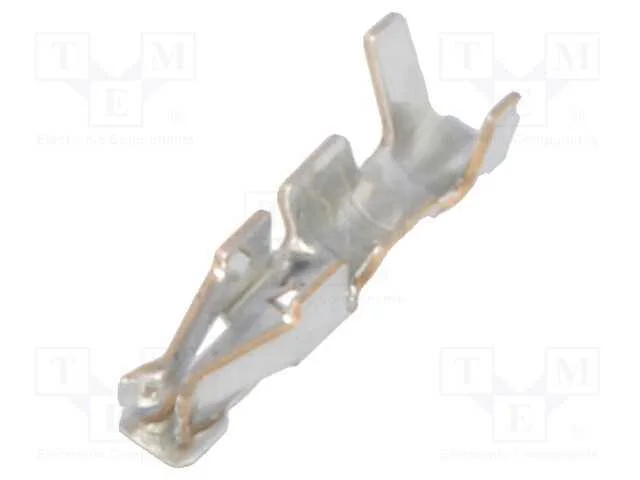 Contacto, F&ecirc;mea, Bronze de F&oacute;sforo, Estanhado, 0,08&divide;0,21mm2, 3a