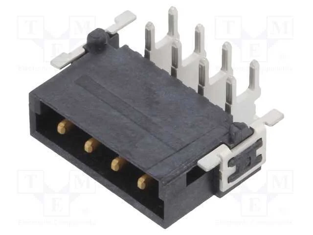 Conector: placa-placa, macho, PIN: 4, 2,54mm, har.
