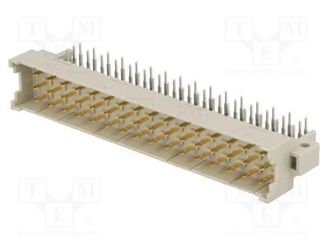 Tomada, Din 41612, Tipo F, Macho, Pin: 48, D+B+Z, Tht, Angulares 90