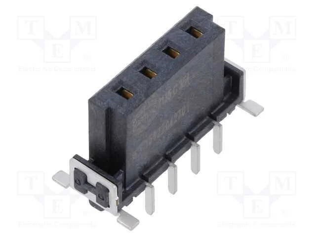 Conector: Placa-Placa, F&ecirc;mea, Pin: 4, 2,54mm, Har-Flex Power, 20a