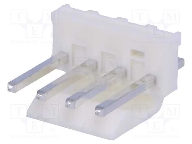 Tomada, Fio-Placa, Macho, Kk 396, 3,96mm, Pin: 4, Tht, 7a, Estanhado