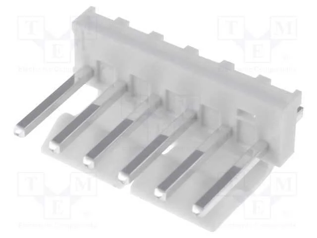 Tomada, fio-placa, macho, KK 396, 3,96mm, PIN: 6,.