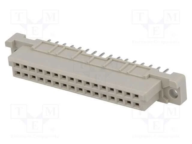 Tomada, DIN 41612, tipo 2B, f&ecirc;mea, PIN: 32, a+b, .
