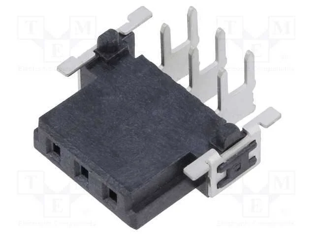 Conector: Placa-Placa, F&ecirc;mea, Pin: 3, 2,54mm, Har-Flex Power, 22a