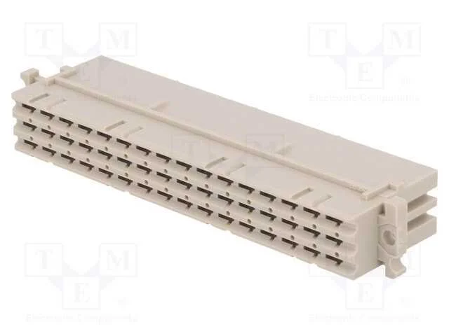 DIN 41612, tipo F, f&ecirc;mea, PIN: 48, cerrar