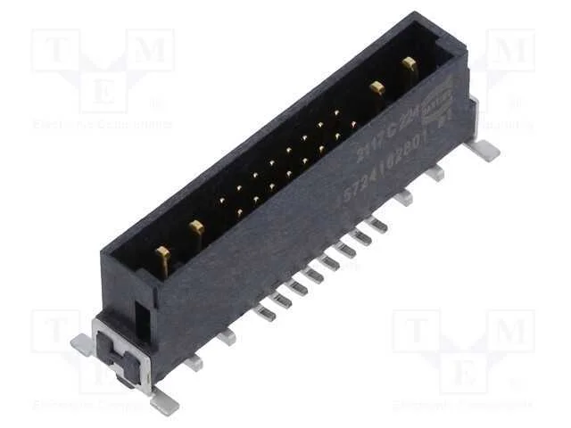 Conector: placa-placa, macho, PIN: 20(4+16), har-.