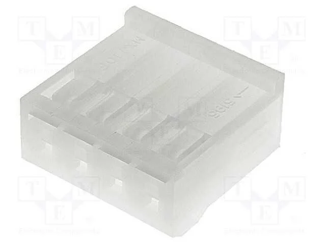 Ficha, Fio-Placa, F&ecirc;mea, Spox, 3,96mm, Pin: 4, Sem Contactos