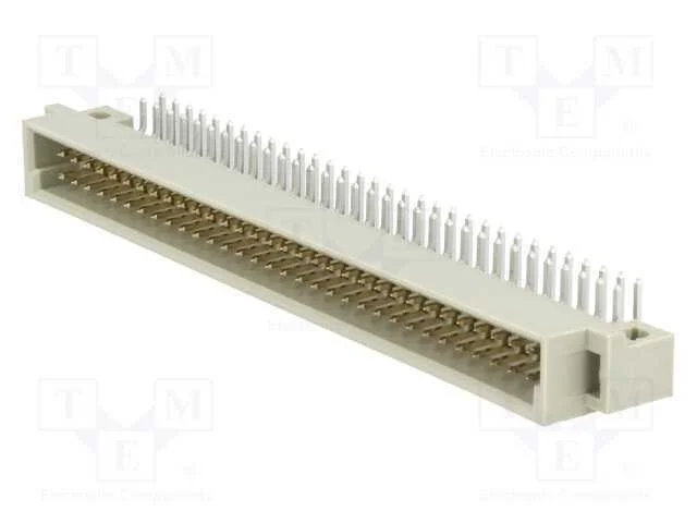 Tomada, Din 41612, Tipo B, Macho, Pin: 64, A+B, Tht, Angulares 90